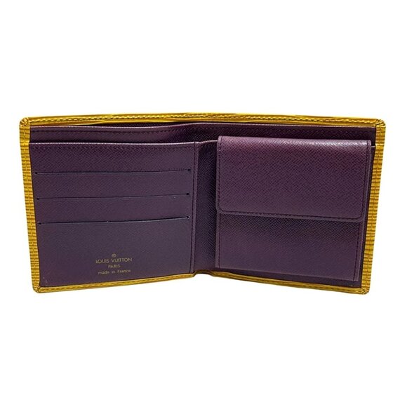 LOUIS VUITTON Porte Billets Cartes Credit Monnaie Jaune Epi - 139-070925 - Picture 4 of 7